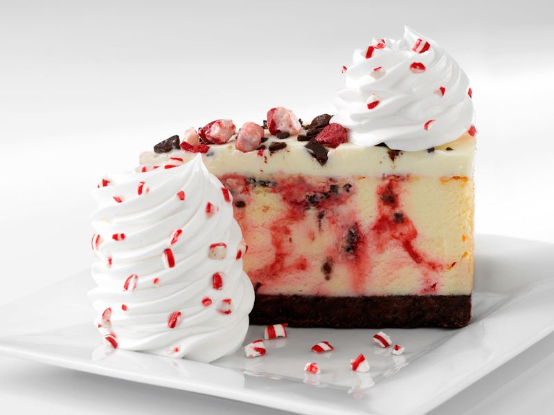 Peppermint Bark Cheesecake (Seasonal)