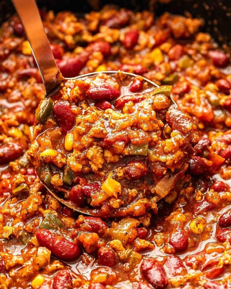 Slow-Cooked Chili