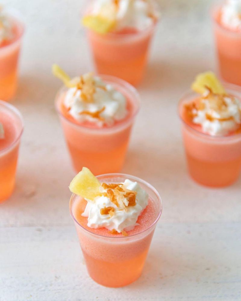 Pina Colada Jell-O