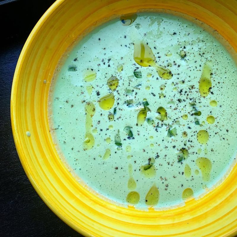 Chilled Cucumber And Dill Soup