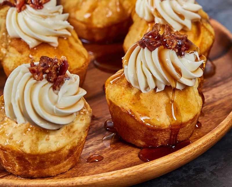 Maple Bacon Pancake Muffins
