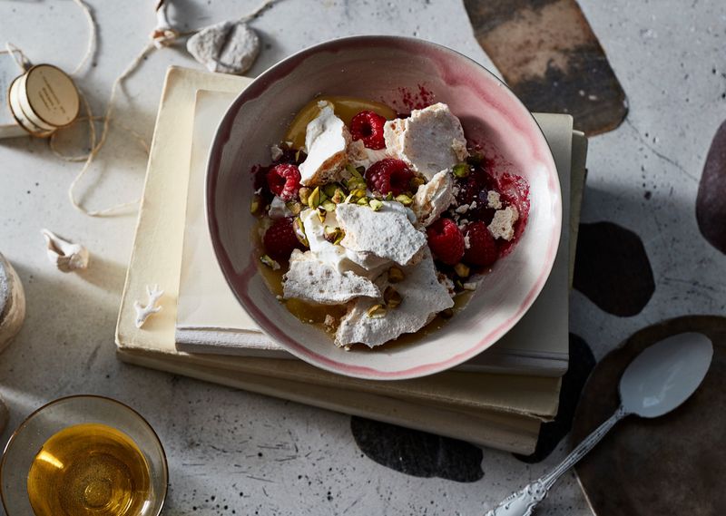 Cranberry Eton Mess