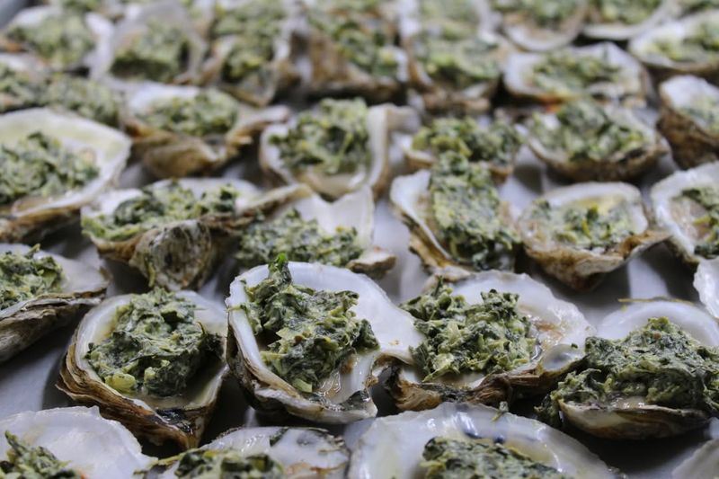 Delaware Bay Oysters Rockefeller