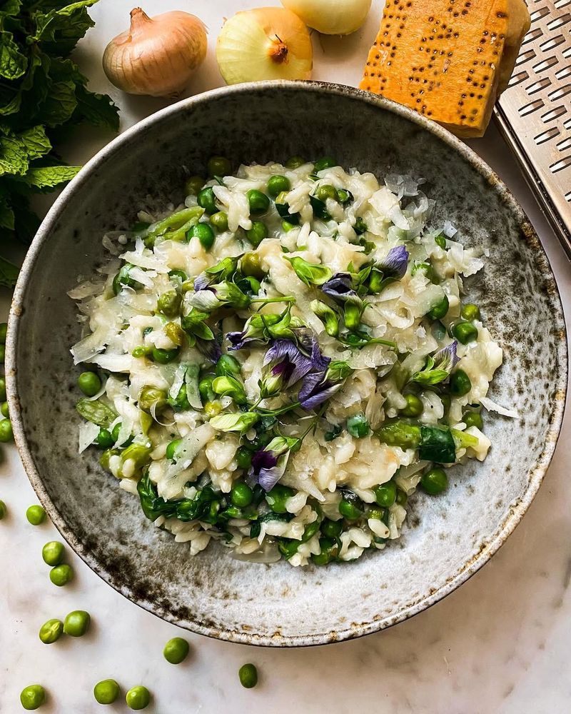 Spring Vegetable Risotto