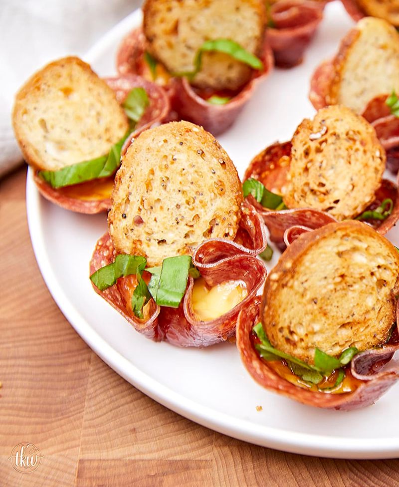 Salami & Cheese Bites
