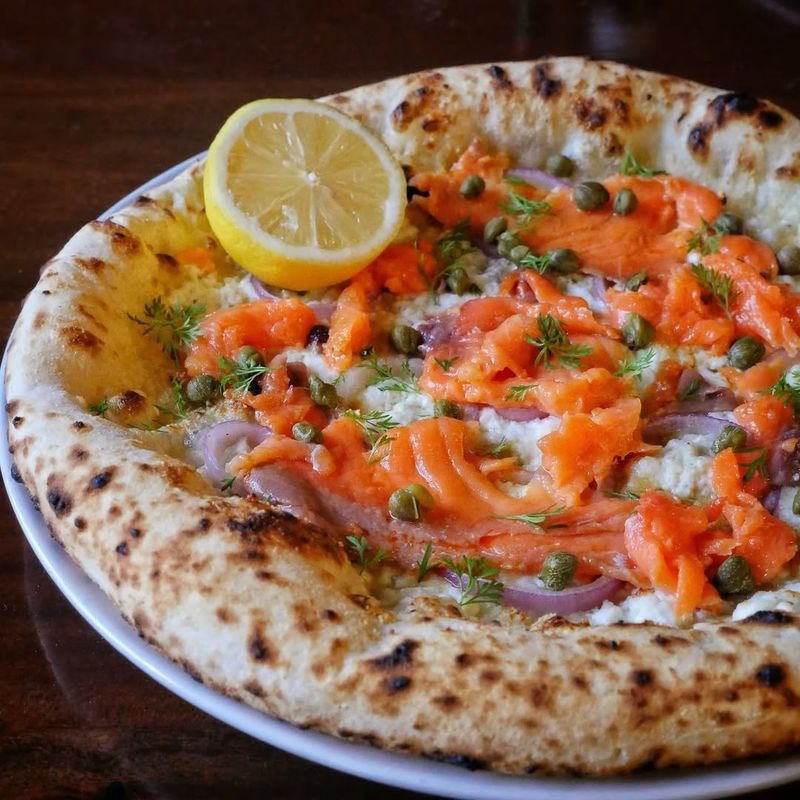 Salmon Pizza