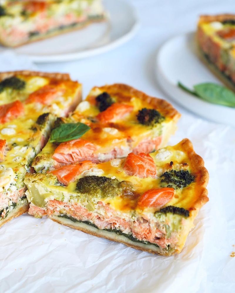 Salmon And Broccoli Casserole