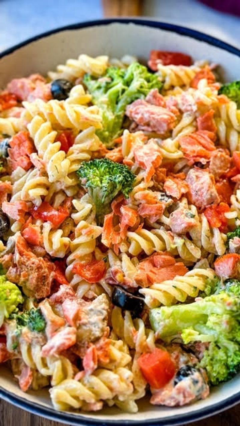 Salmon Pasta Salad