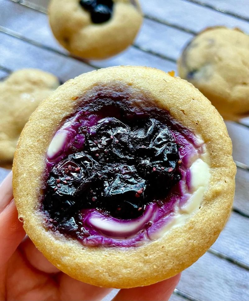 Blueberry Cream Cheese Bites