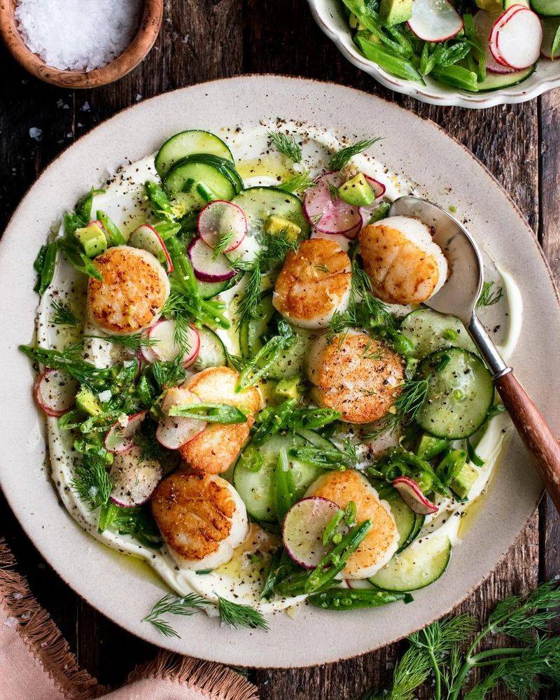 Scallop Salad with Citrus Vinaigrette