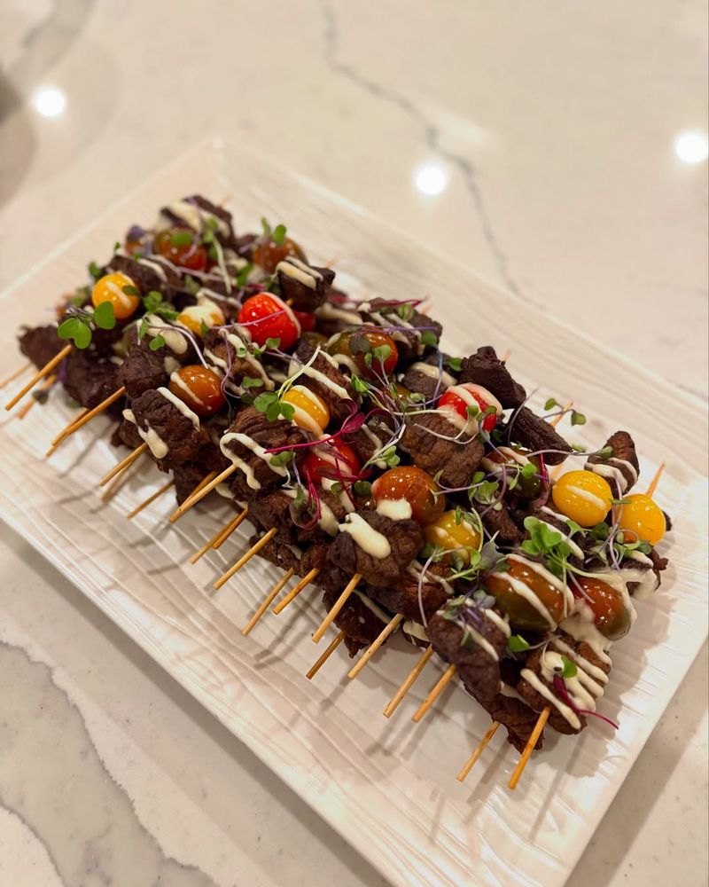 Scallop and Mushroom Skewers