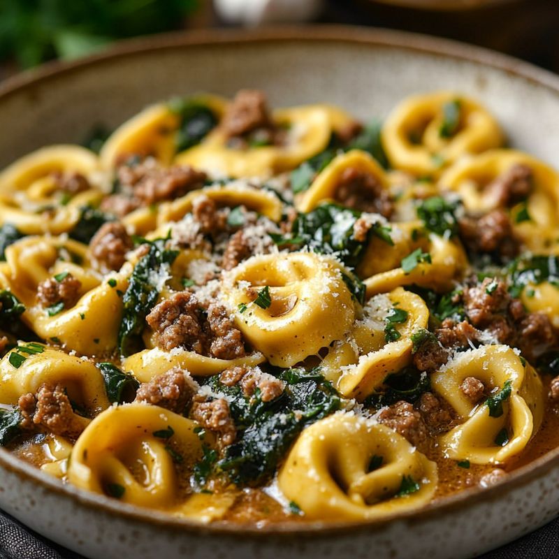 Chocolate Gorgonzola Tortellini
