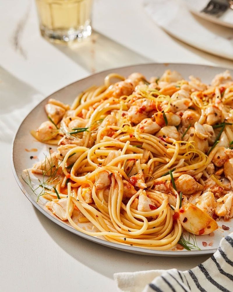 Crab Linguine