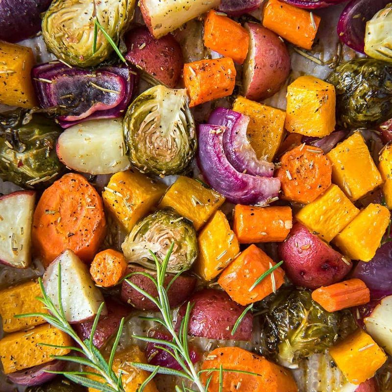 Roast Vegetables In A Hot Oven