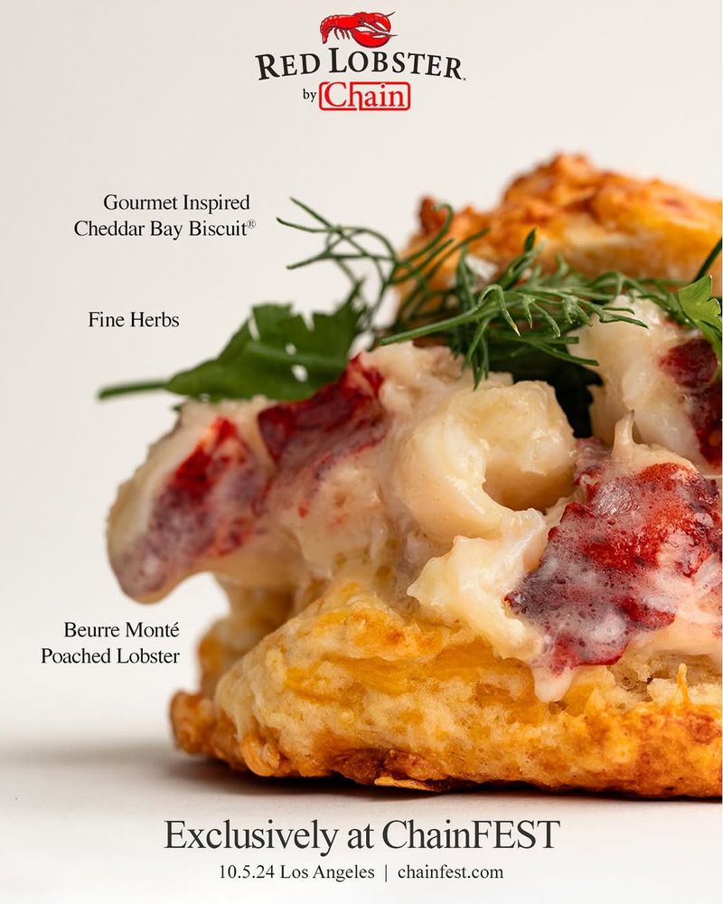 Cheddar Bay Biscuit Ice Cream Sandwich