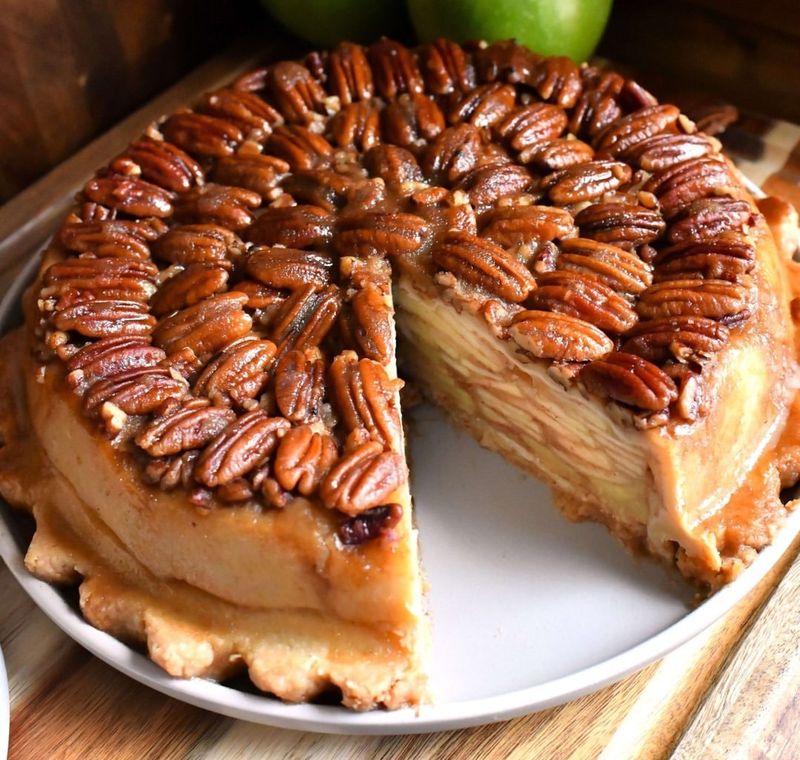 Caramel-Pecan Apple Pie
