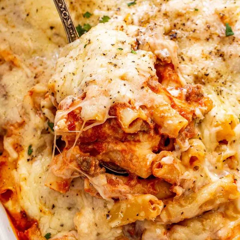 Baked Ziti With Ricotta