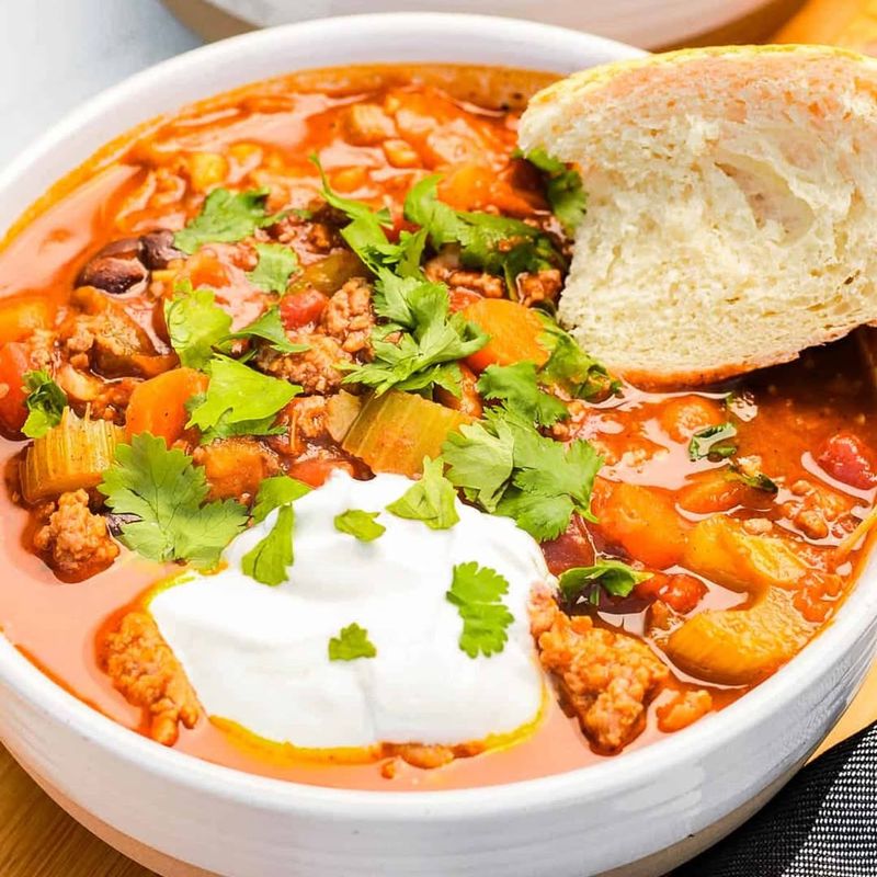 Pumpkin Turkey Chili