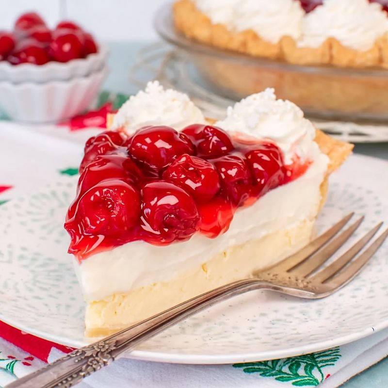 Cherry Cheesecake Pie