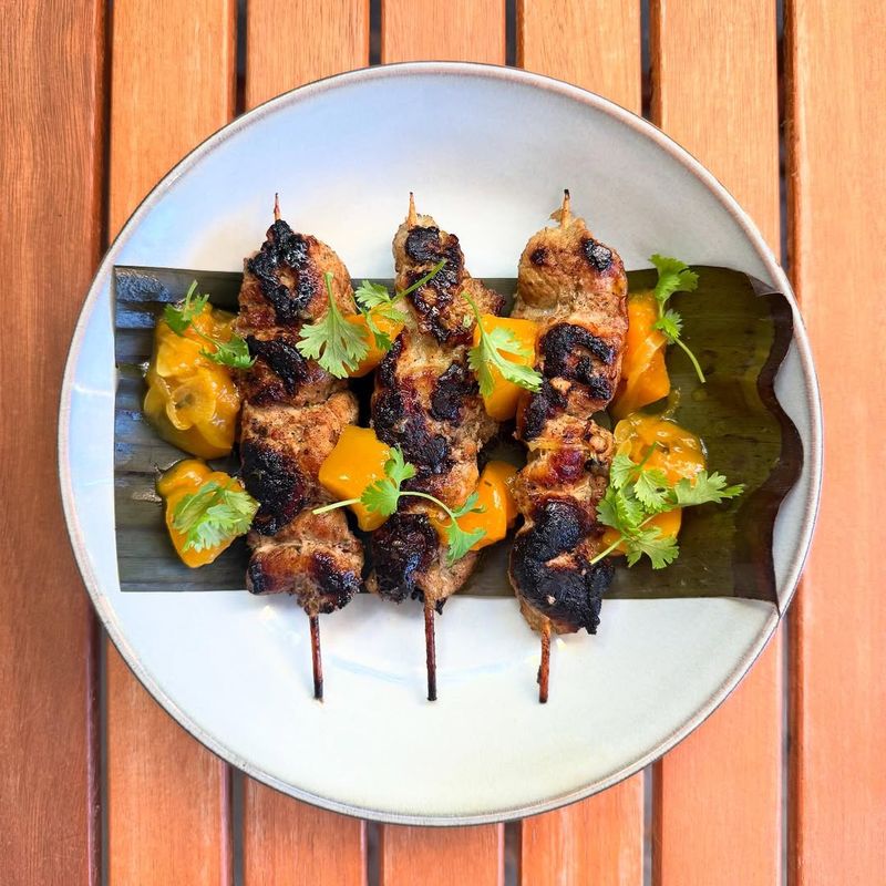 Grilled Soursop Skewers
