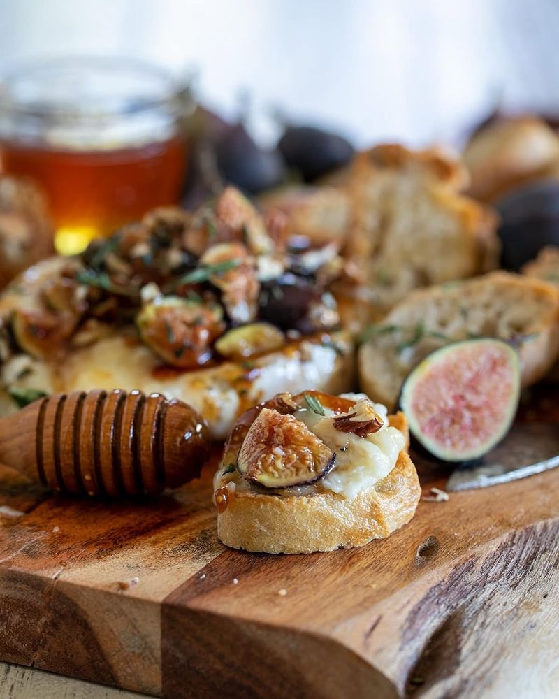 Fig And Brie Crostini