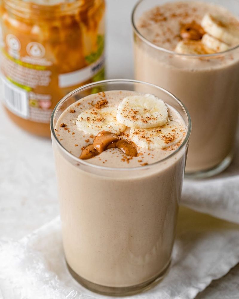Banana And Peanut Butter Smoothie
