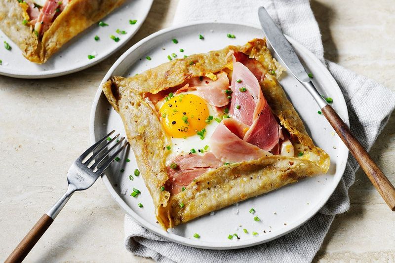 Ham And Gruyère Galette