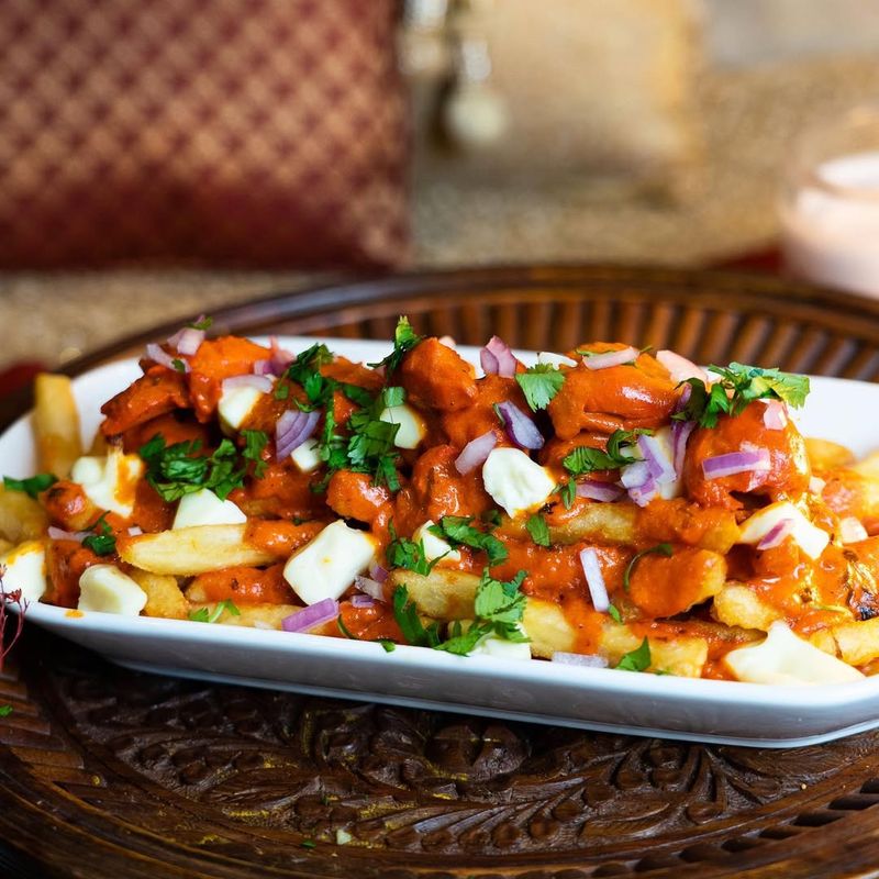 Butter Chicken Poutine