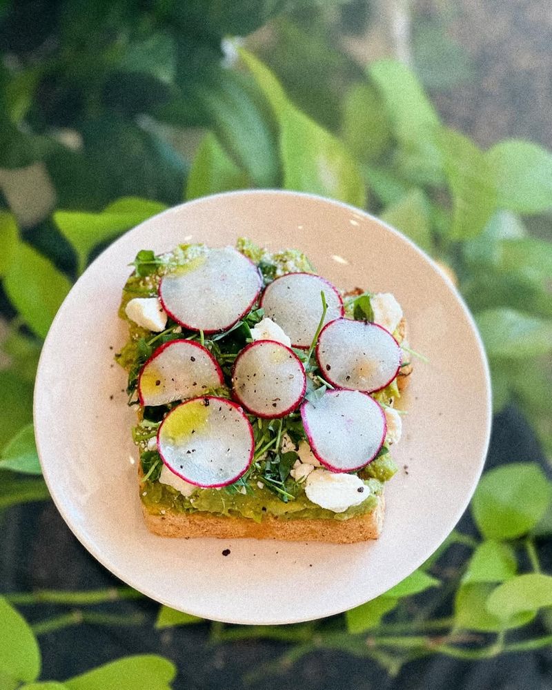 Avocado Toast With Radishes