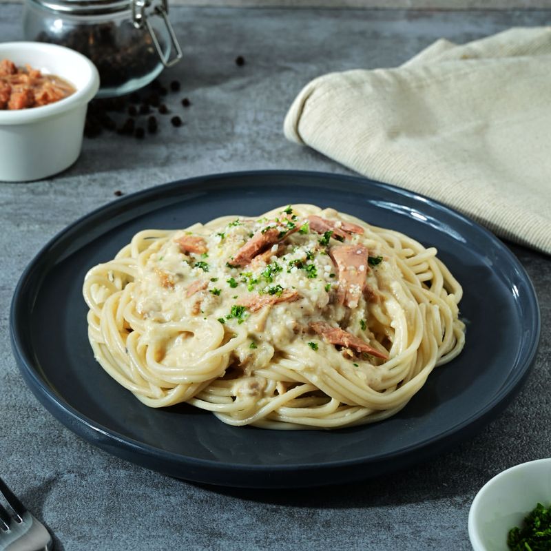 Tuna Carbonara