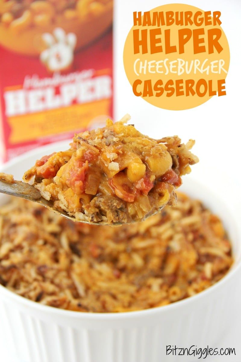 Cheeseburger Casserole