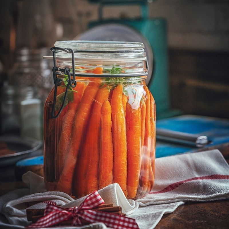 Garlic Dill Pickled Carrots