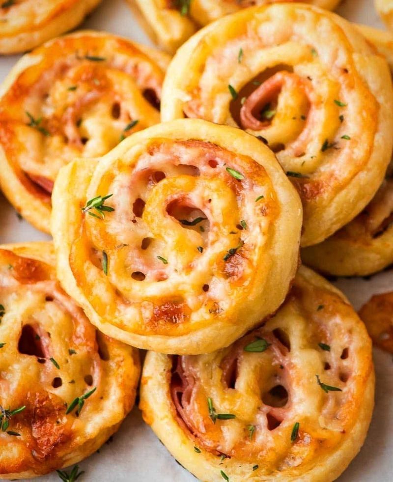 Ham And Cheese Pinwheels