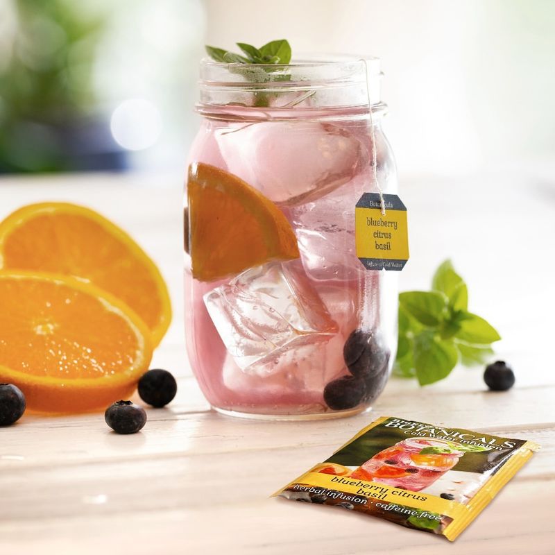 Orange And Basil Infused Water
