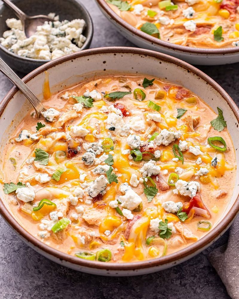 Buffalo Chicken Chili