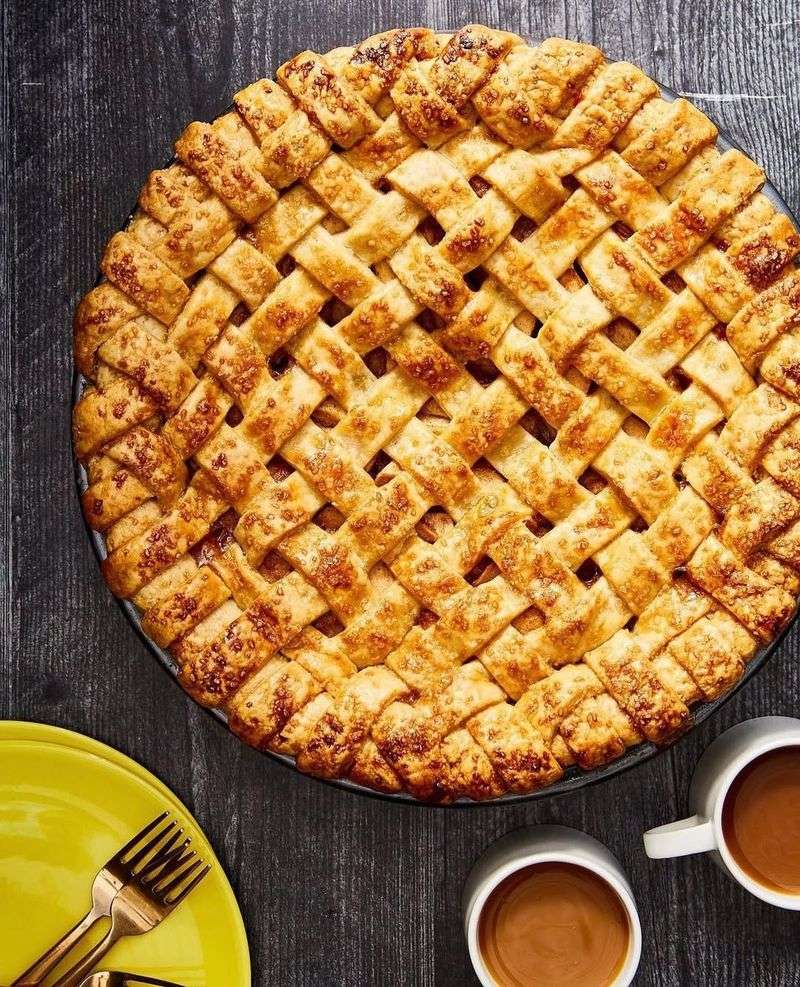 Apple Pie with Lattice Crust