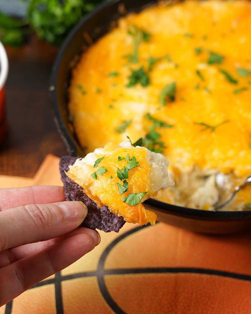 Warm Horseradish And Cheddar Dip