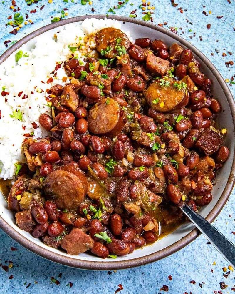 Spicy Three-Bean Chili