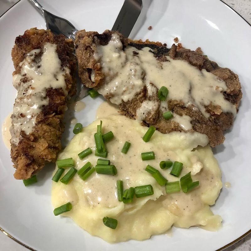 Oklahoma: GF Chicken-Fried Steak