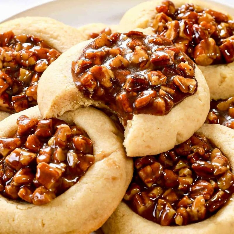 Pecan Pie Thumbprints