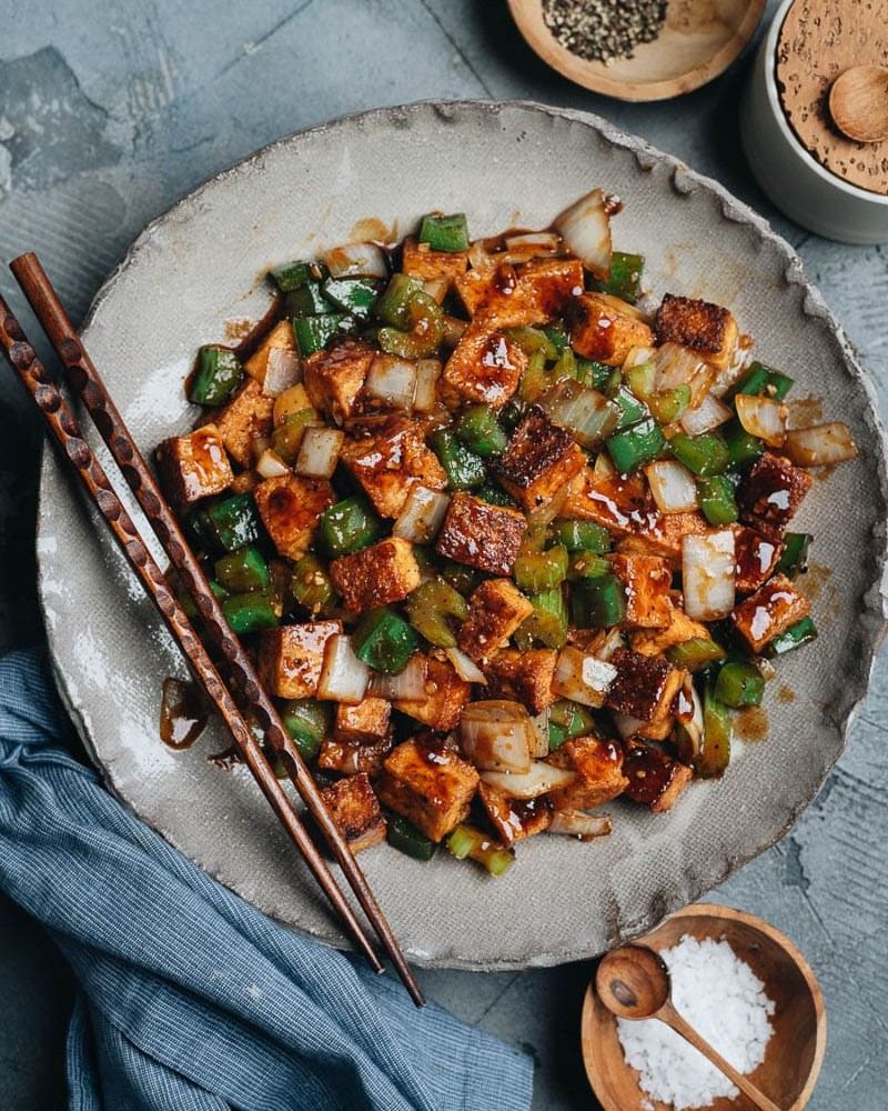 Crispy Tofu Stir-Fry