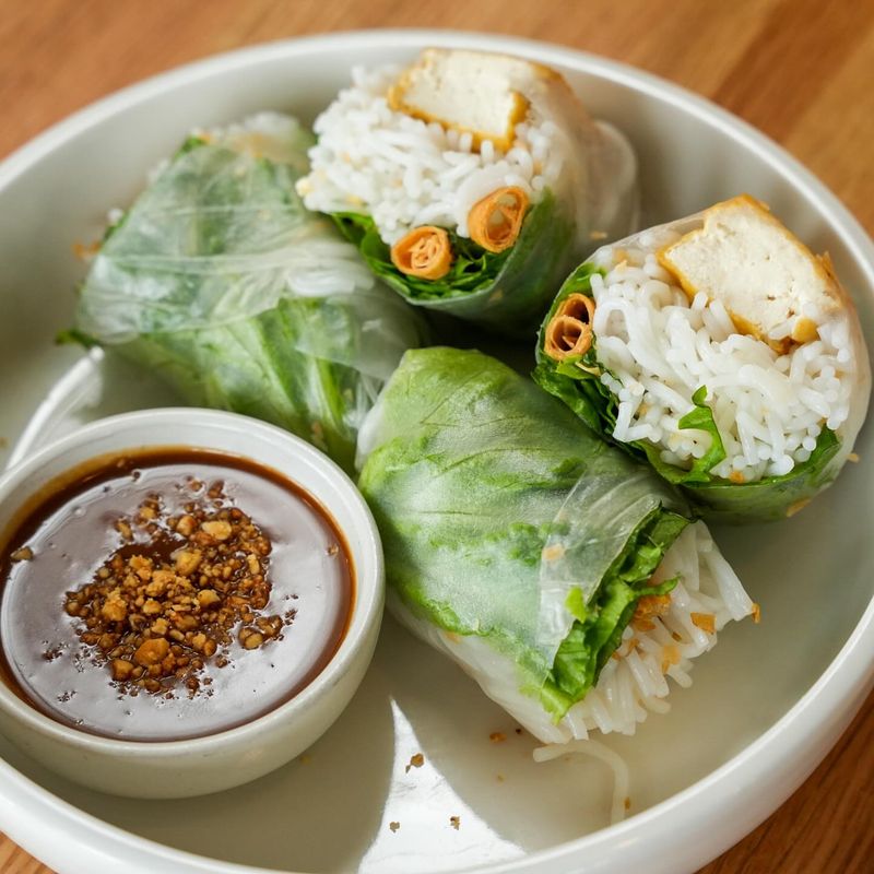 Tofu Spring Rolls