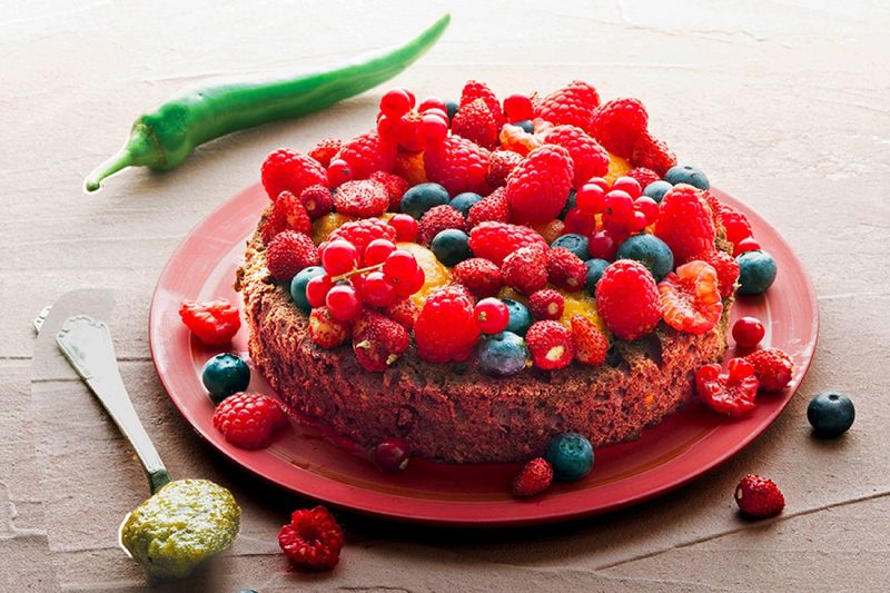 Spicy Chocolate Chili Cake