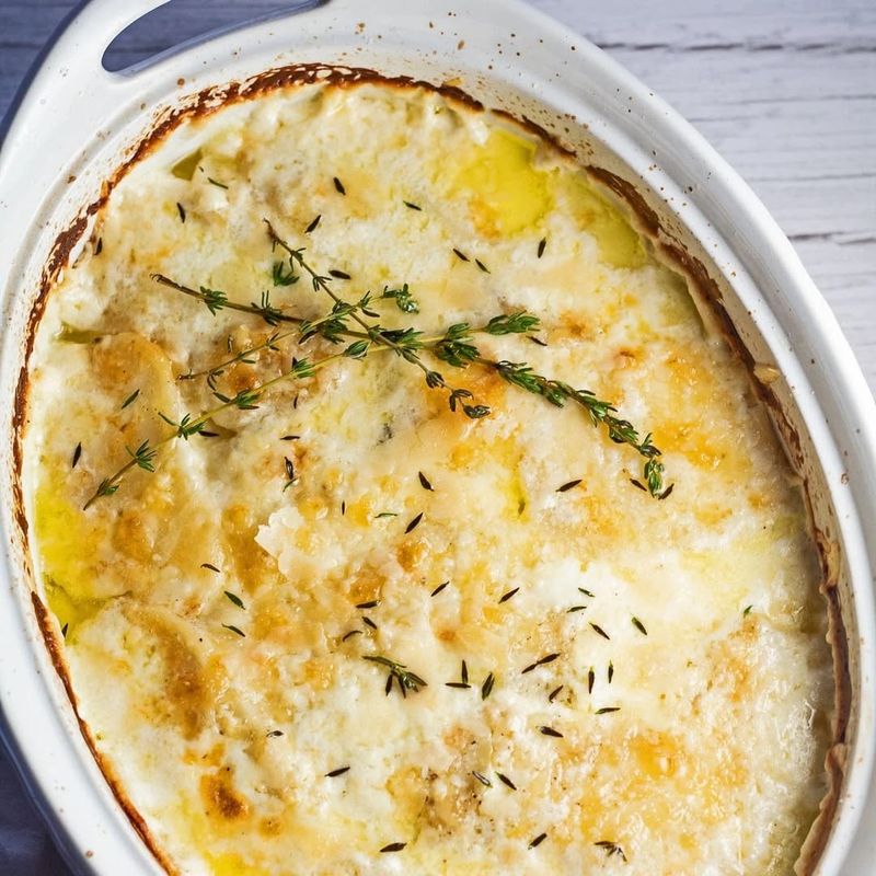 Cheesy Dauphinoise Potatoes