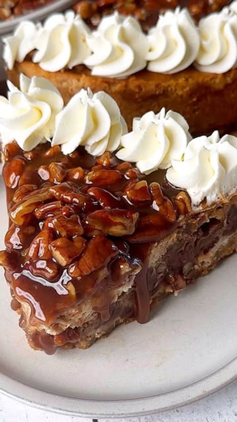 Maple Pecan Cheesecake