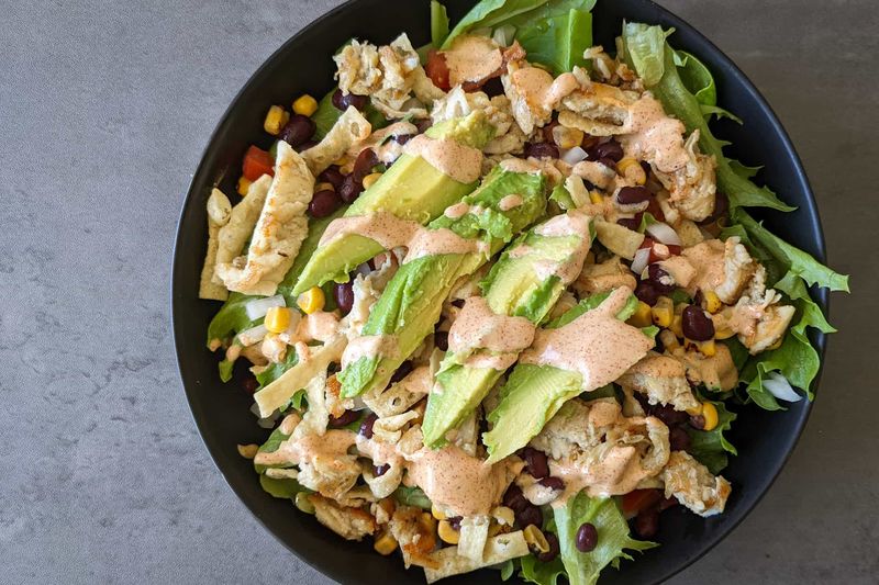 Avocado Lime Ranch Salad