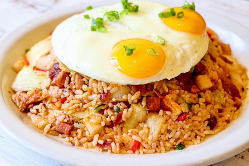 Fried Rice With A Fried Egg