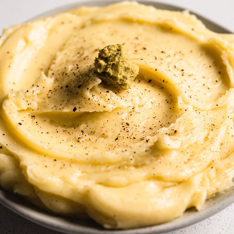 Wasabi Mashed Potatoes