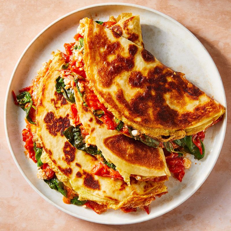 Omelette Quesadilla