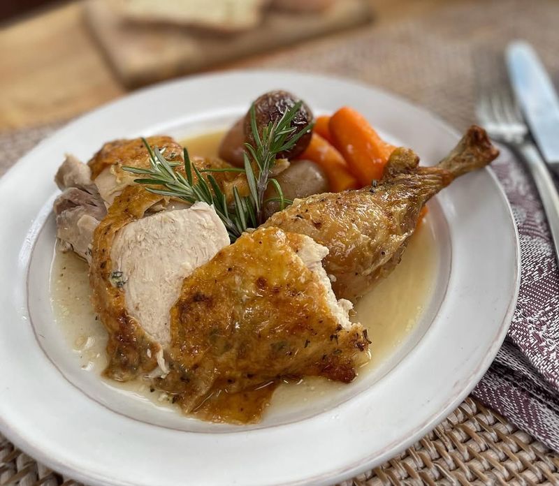 Lemon Rosemary Roasted Chicken